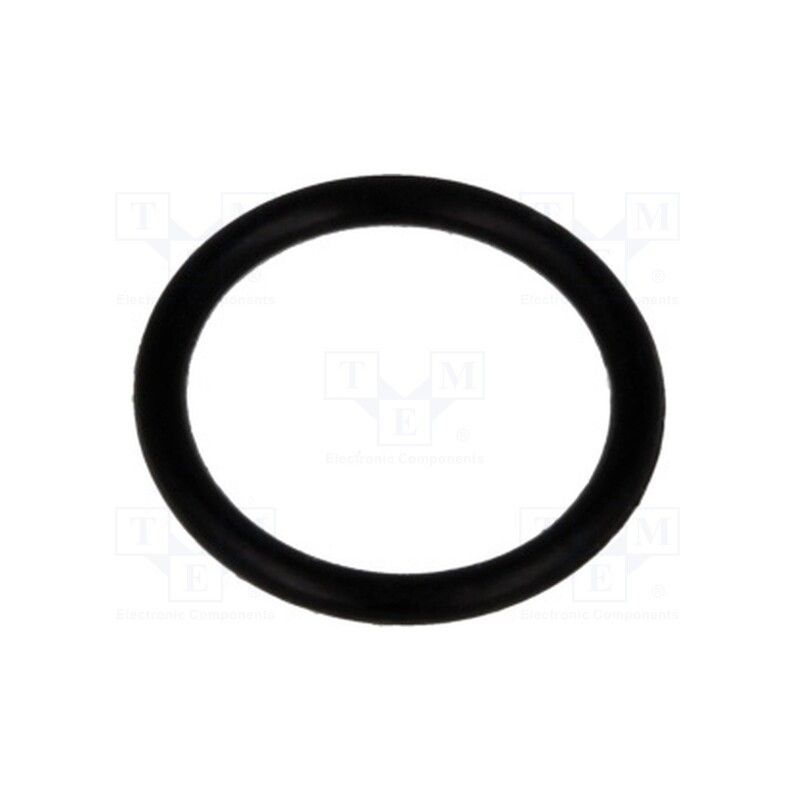 50 pcs : FIX-OR-7.9 - O-ring gasket, NBR rubber, Thk: 1mm, Øint: 7.9mm, black
