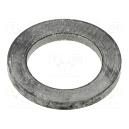 50 pcs : ENBR-WG-M12-BL-A - Gasket, NBR rubber, Thk: 1.5mm, Øint: 10.3mm, M12, black, Entrelec