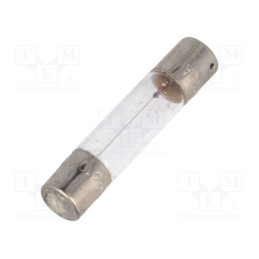 10 pcs : LAMP 202 - Filament lamp: axial, 6.3VDC, 250mA, Ø: 6.3mm, L: 31mm