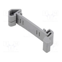 10 pcs : 3274056 - Rail adapter, grey, PTFIX, TS35