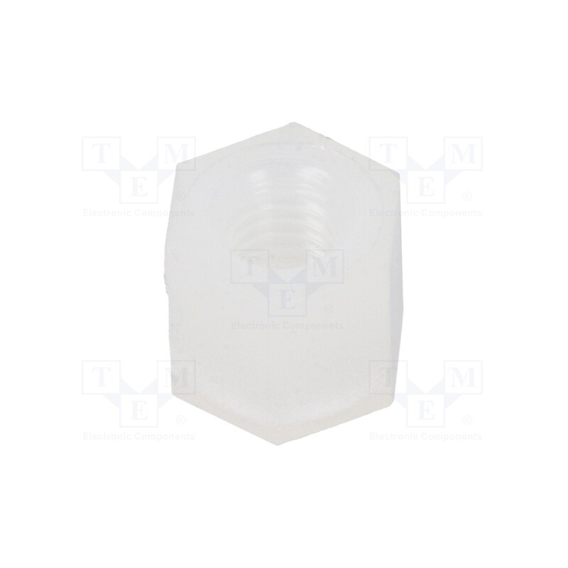 20 pcs : HP-5 - Screwed spacer sleeve, hexagonal, polyamide, M3, 5mm