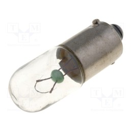 10 pcs : LAMP ML1866 - Filament lamp: bayonet, BA9S, 6.3VDC, 250mA, Bulb: T3 1/4, Ø: 10.3mm
