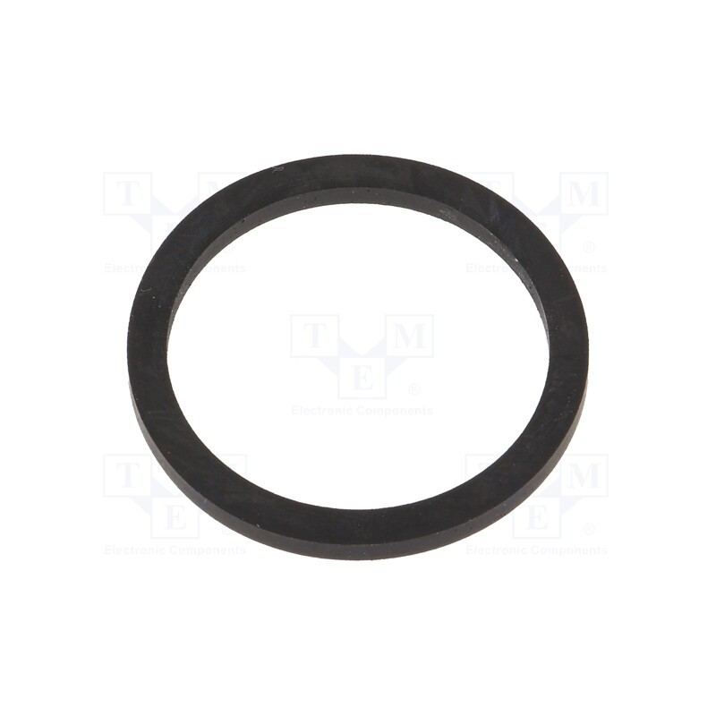 20 pcs : 4925G - Gasket, NBR rubber, Thk: 2mm, Øint: 24.8mm, Øout: 29mm, M25