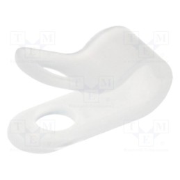 50 pcs : FIX-CC-28 - Fixing clamp, Cable P-clips, ØBundle : 2.7mm, polyamide, natural