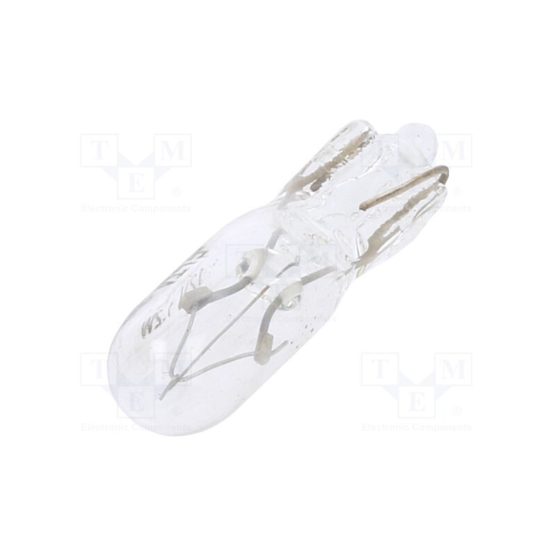 50 pcs : EB0286T - Filament lamp: automotive, W2x4.6d, transparent, 12V, 1.2W