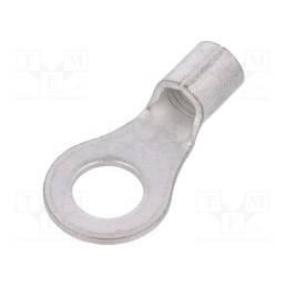 10 pcs : 33462 - Tip: ring, M8, 8mm2, crimped, for cable, non-insulated, tinned