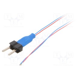 10 pcs : OSB50402C1C-WC30 - LED, blue, 120°, No.of diodes: 1, 460÷475nm, 5mA, 25÷40mcd