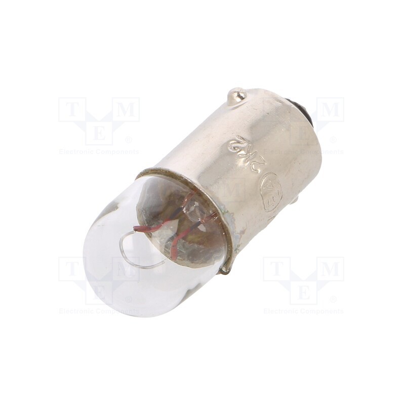 50 pcs : EB0233TB - Filament lamp: automotive, BA9S, transparent, 12V, 4W, VISIONPRO