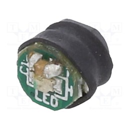 10 pcs : OSWM43-Y5W - LED, yellow, 120°, No.of diodes: 1, Dim: Ø4.8mm, λd: 590nm, 20mA