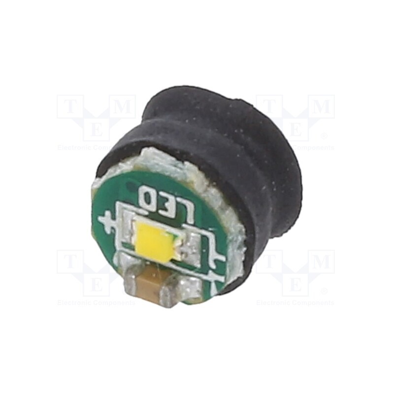 10 pcs : OSWM43-M5W - LED, white warm, 3000K, 120°, No.of diodes: 1, Ø4.8mm, 20mA, 500mcd