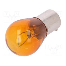 20 pcs : LLB581T - Filament lamp: automotive, BAU15S, orange, 12V, 21W, LLB