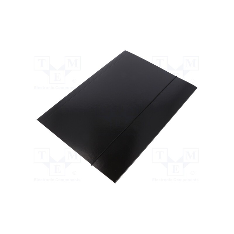 10 pcs : 5902812134391 - Folder, with rubber, A4, black
