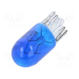 10 pcs : EB0510TB - Filament lamp: automotive, W2,1x9,5d, blue, 12V, 5W, VISIONPRO