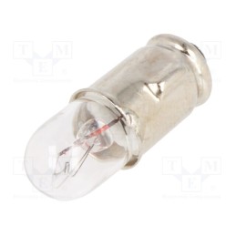 10 pcs : LAMP 7615 - Filament lamp: bayonet, BA7S, 12VDC, 100mA, Ø: 6.6mm, L: 20mm