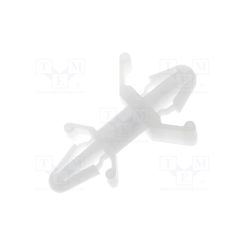 50 pcs : FIX-CBS-8 - PCB distance, polyamide, L: 7.9mm, latch/latch, natural, UL94V-2