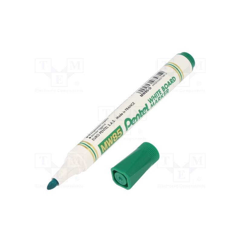10 pcs : 4902506074812 - Whiteboard marker, green, MW85