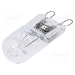 10 pcs : - Filament lamp: halogen, 230VAC, 42W, G9