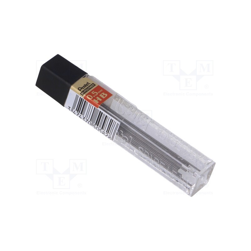 10 pcs : 3474370504821 - Pencil graphites, HB, 0.5mm, 12pcs.