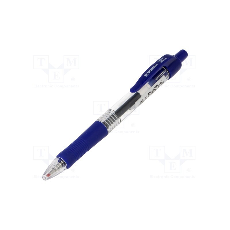 10 pcs : - Gel pen, blue