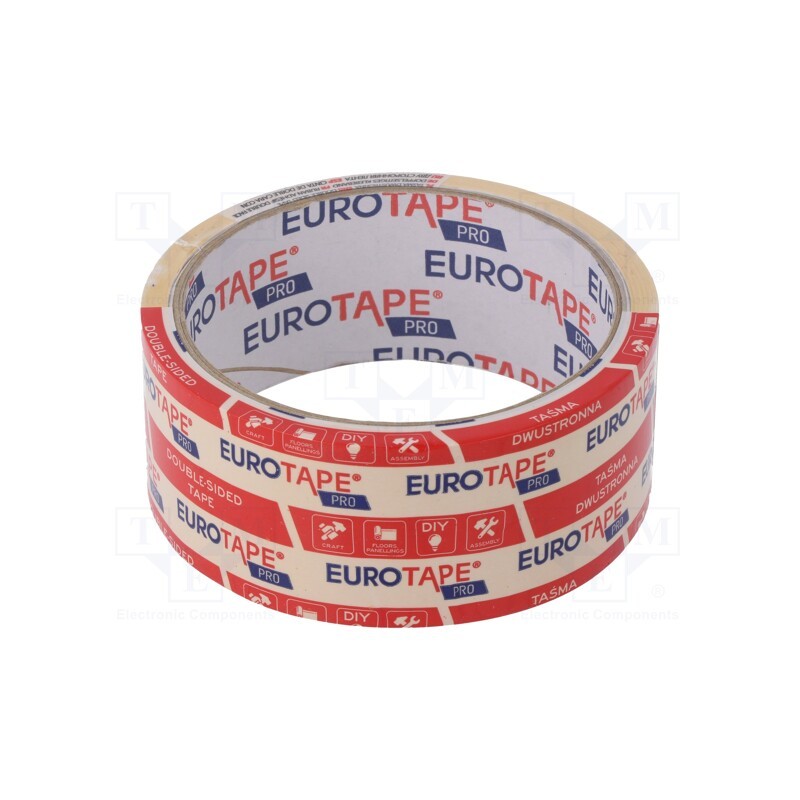 10 pcs : - Fastening tape, double-sided, W: 38mm, L: 10m, Adhesive: acrylic