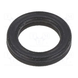 50 pcs : 10-006.07X001.78 X-RING NBR - X-ring washer, NBR rubber, Thk: 1.78mm, Øint: 6.07mm, -40÷100°C
