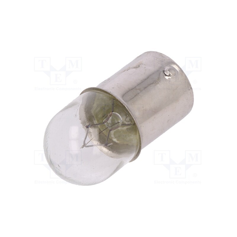 50 pcs : LLB149T - Filament lamp: automotive, BA15S SCC, transparent, 24V, 5W, LLB