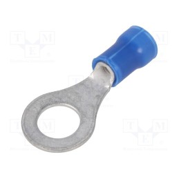 20 pcs : 34162 - Tip: ring, M6, Ø: 6.4mm, 1.25÷2mm2, crimped, for cable, insulated