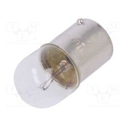 50 pcs : LLB246T - Filament lamp: automotive, BA15S SCC, transparent, 24V, 10W, LLB