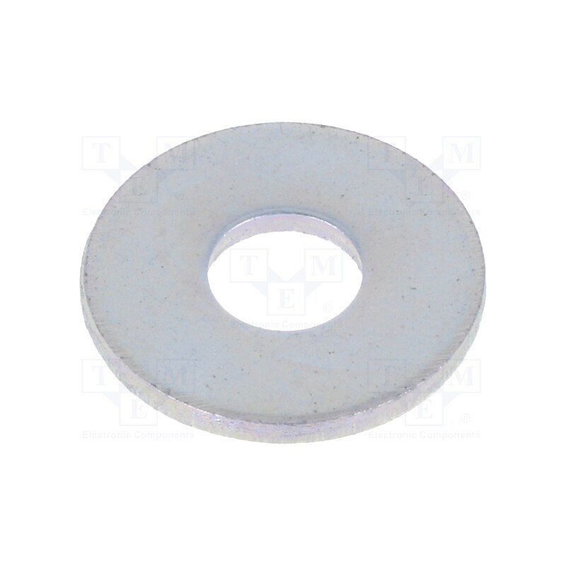 500 pcs : 1269992 - Washer, round, M4, D12mm, h1mm, steel, Plating: zinc, DIN 9021