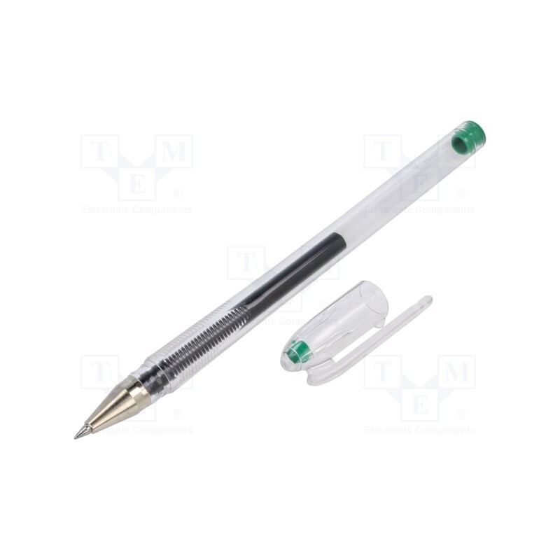 10 pcs : 4902505138225 - Gel pen, green, G1
