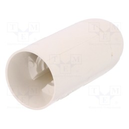 10 pcs : D.3004B - Lampholder: for lamp, E14, Body: white, Ø: 26mm, Mat: thermoplastic