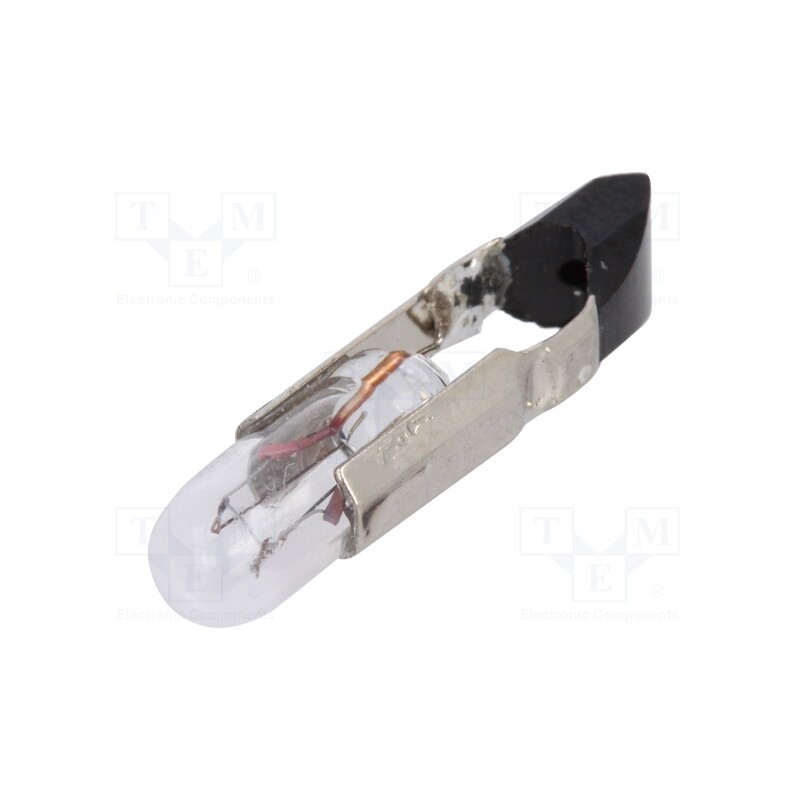 10 pcs : LAMP 6130 - Filament lamp: telephone, T5,5K, 30VDC, 40mA, Bulb: T1 1/2, Ø: 5.1mm