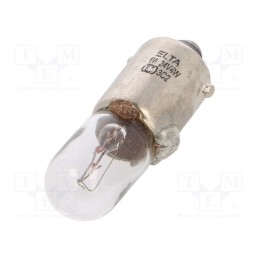 50 pcs : EB0249TB - Filament lamp: automotive, BA9S, transparent, 24V, 4W, VISIONPRO