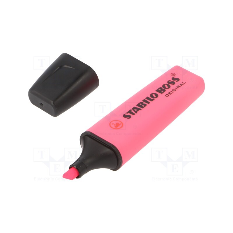 10 pcs : 4006381333689 - Highlighter, pink, BOSS