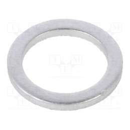 20 pcs : DIN 7603-AL-8-11,5-A - Gasket, aluminium, Thk: 1mm, Øint: 8mm, Øout: 11.5mm, DIN 7603