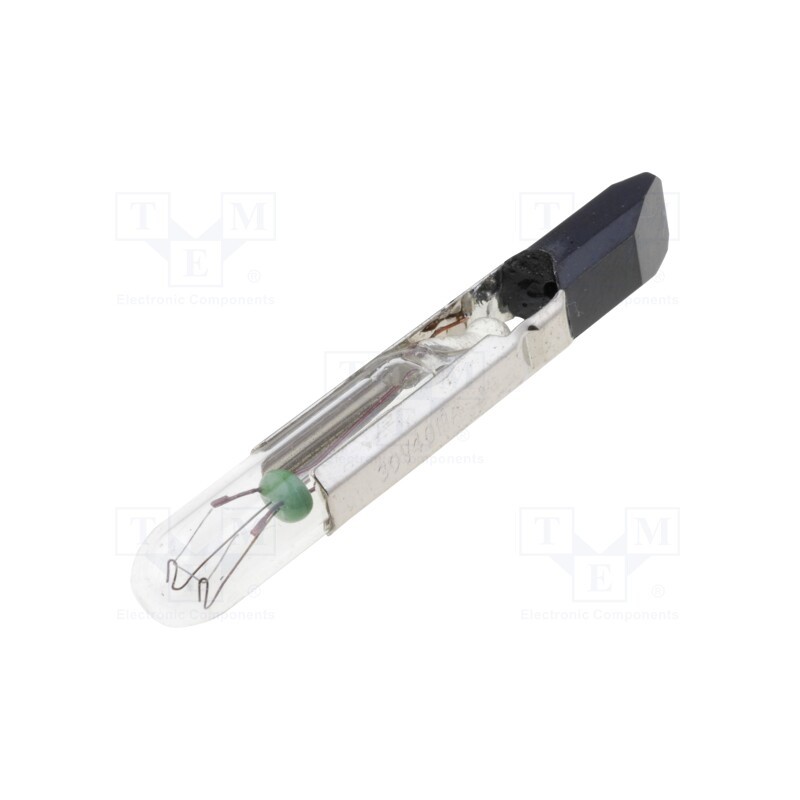 10 pcs : LAMP 6115 - Filament lamp: telephone, T6,8F, 30VDC, 40mA, Bulb: T2, Ø: 6.8mm