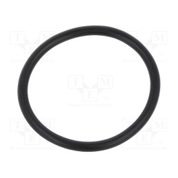 50 pcs : 01-0023.00X 2 ORING 70NBR - O-ring gasket, NBR rubber, Thk: 2mm, Øint: 23mm, black, -30÷100°C