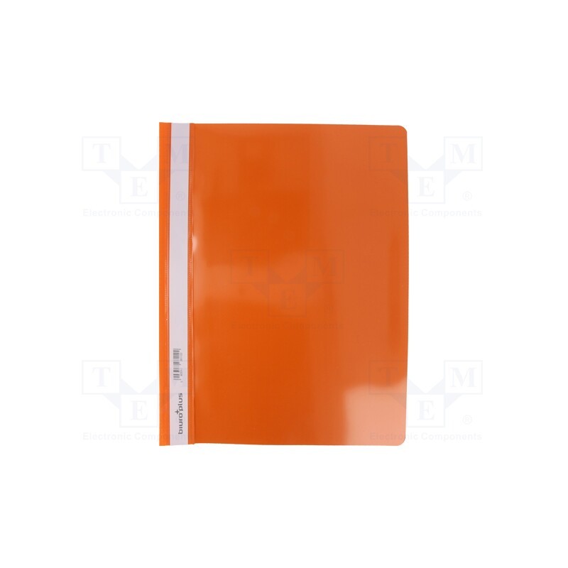 50 pcs : - Document wallet, A4, orange, PVC