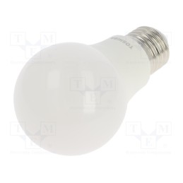 10 pcs : DELS-BLC44P7B0AE21 - LED lamp, cool white, E27, 230VAC, 470lm, 4.7W, 180°, 6500K