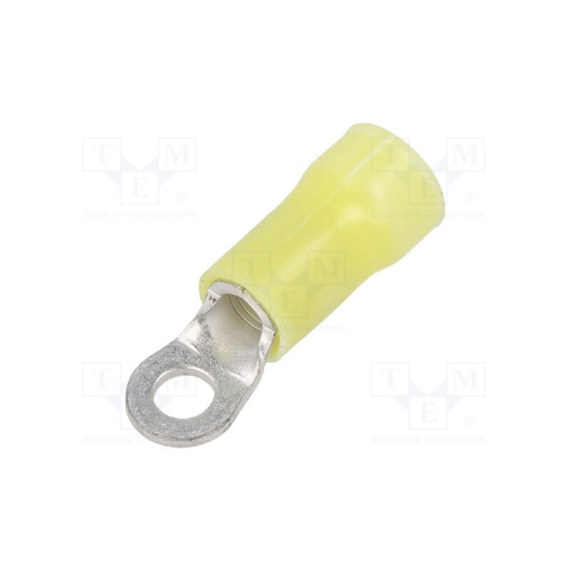 20 pcs : 34852 - Tip: ring, M3,5, Ø: 3.68mm, 2.62÷6.64mm2, crimped, for cable, tinned