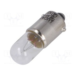 50 pcs : LLB249T - Filament lamp: automotive, BA9S MCC, transparent, 24V, 4W, LLB