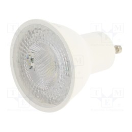 10 pcs : DELS-GUC4004T8AE21 - LED lamp, cool white, GU10, 230VAC, 345lm, 4W, 38°, 6500K, CRImin: 80