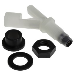 1 pcs - RS PRO Horizontal External Polypropylene Float Switch, Float, SPNO, 240V ac Max, 120V dc Max