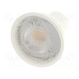 10 pcs : DELS-GU34004T8AE21 - LED lamp, warm white, GU10, 230VAC, 345lm, 4W, 38°, 3000K, CRImin: 80