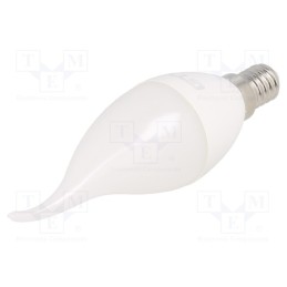 10 pcs : LD-SMZGC30L-30 - LED lamp, cool white, E14, 230VAC, 260lm, 3W, 160°, 6400K