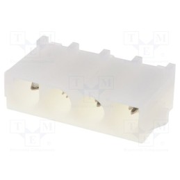 10 pcs : 350430-1 - Socket, wire-board, male, Universal MATE-N-LOK, 6.35mm, THT, PIN: 4