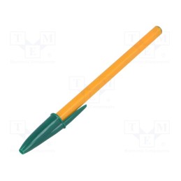 50 pcs : - Pen, green, ORANGE