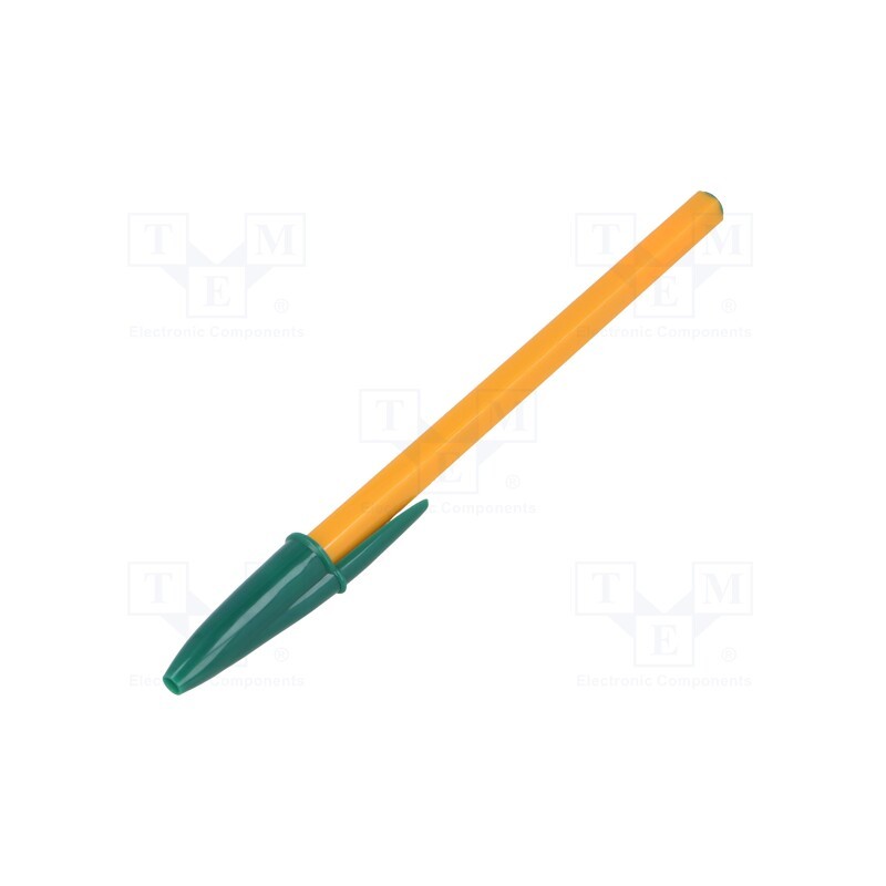 50 pcs : - Pen, green, ORANGE
