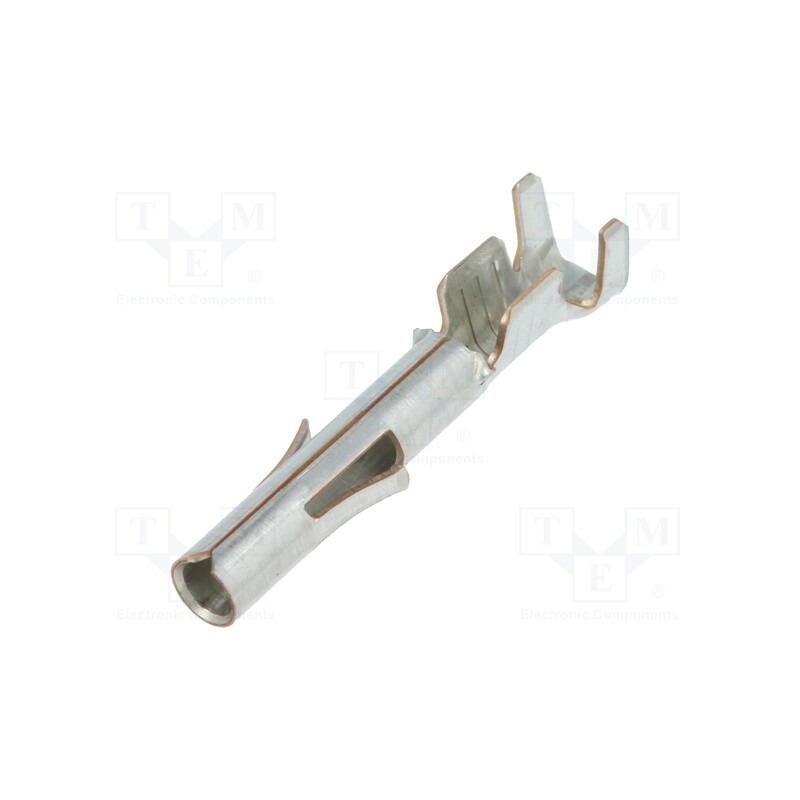 50 pcs : 350536-3 - Contact, female, phosphor bronze, tinned, 0.5÷2mm2, 20AWG÷14AWG