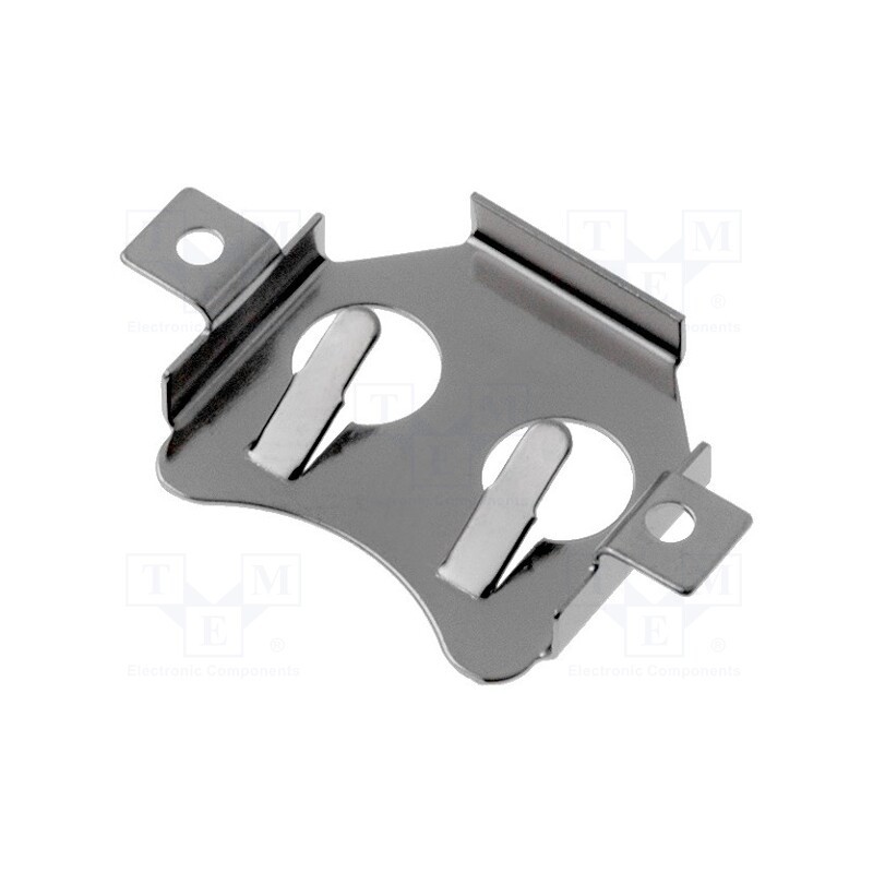 10 pcs : 3000 - Clip, BR1220,BR1225,CL1220,CR1216,CR1220, SMD, H: 3.2mm, Ø: 12mm